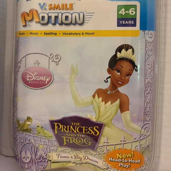 Vtech V.Smile Motion Disney The Princess & The Frog Tiana’s Big Dream New - Picture 1 of 11